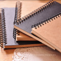 Blank Kraft Paper Cover Spiral Notebook Wholesale